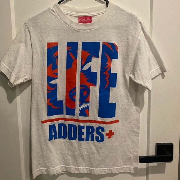2014 Mishka The Ian Imes “Life Adders” Benefit Tee - Picture 1 of 3